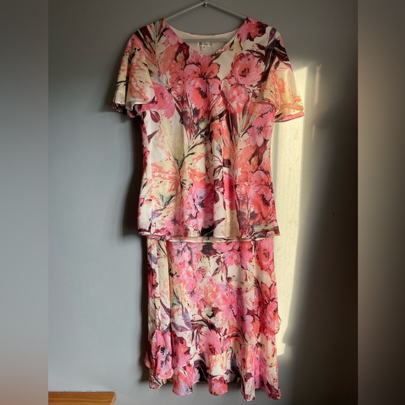 NWOT Summer Floral Skirt set - Picture 2 of 14